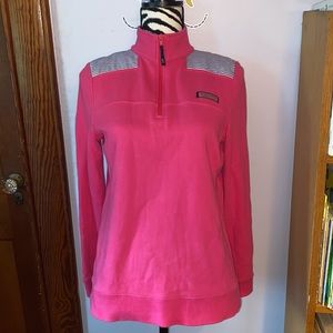 Vineyard Vines shep shirt pink and blue size small